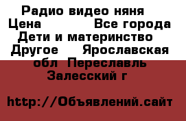 Радио видео няня  › Цена ­ 4 500 - Все города Дети и материнство » Другое   . Ярославская обл.,Переславль-Залесский г.